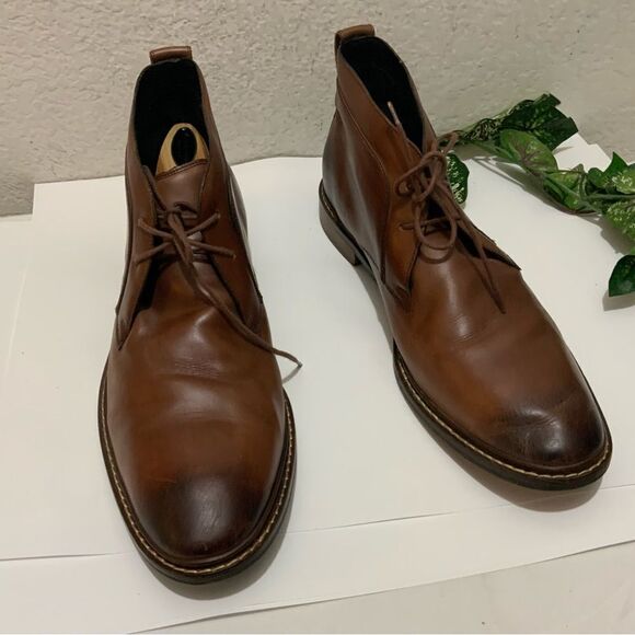 Cole Haan Kennedy Grand Chukka Boots Lace Up Brown Ankle Boots Men’s Size 11.5 M main image 11